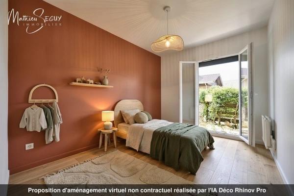Maison de plain-pied à vendre 4 pièces FRANCHEVILLE (69340)