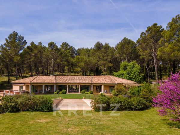 Aix-en-Provence. Propriété d'exception avec vue panoramique Sainte-Victoire, 430 m2, 4 hectares, oli