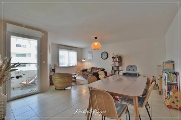 Appartement à vendre 3 pièces NANTES - Saint Félix - T3 80m2 - Balcon - Box