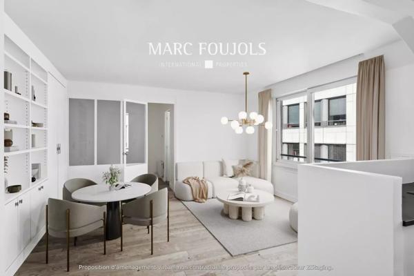 Paris VIII Avenue Montaigne appartement 40 m²