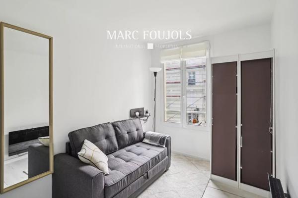 Paris VI Saint Germain : studio traversant rénové