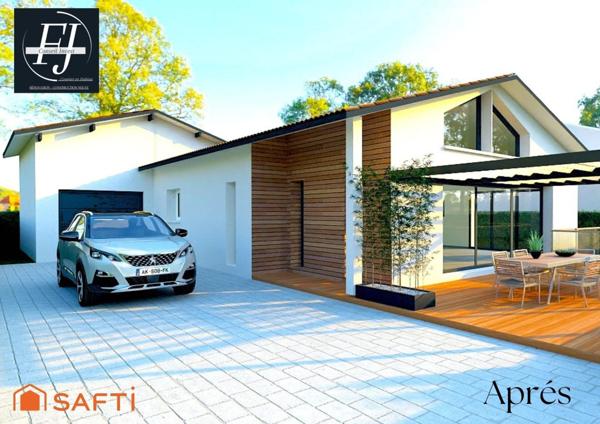 Terrain constructible, calme et centre à pied, libre de constructeur