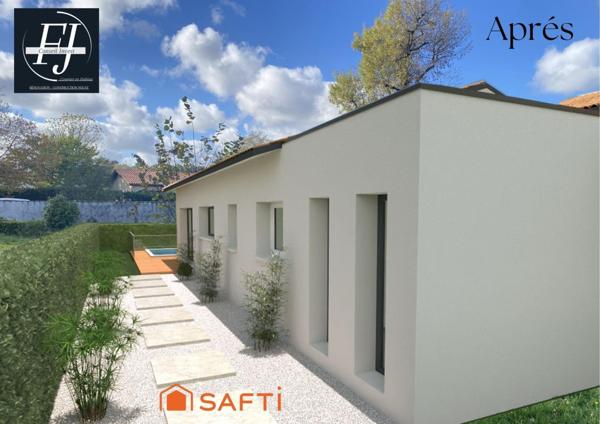 Terrain constructible, calme et centre à pied, libre de constructeur