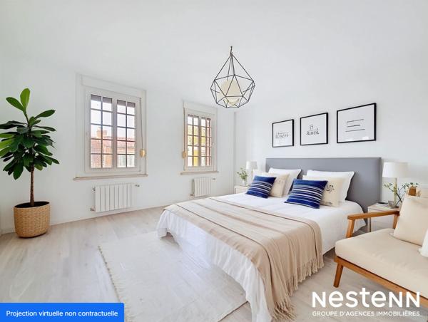 Maison Sin Le Noble 5 pièce(s) 115 m2 - 4 chambres possibles + garage - 133 500 euros.