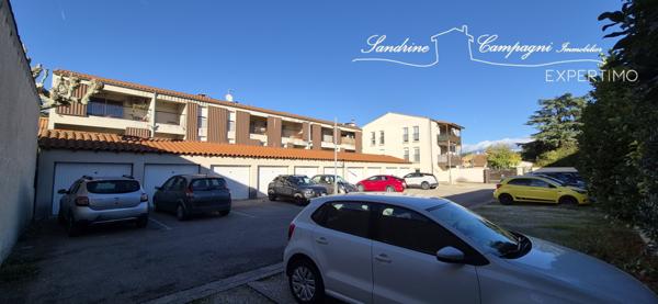 Monteux (84170) T2 avec terrasse et 2 parkings sécurisés proche centre