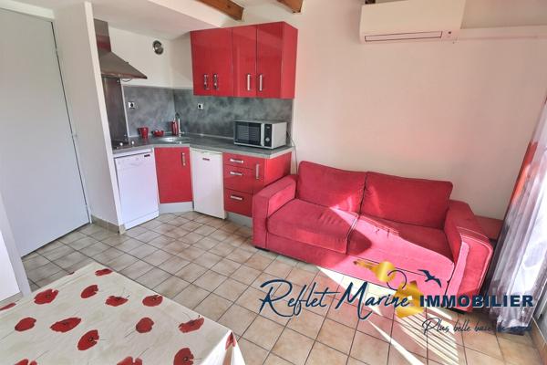 LA CIOTAT – T2 DUPLEX AVEC TERRASSE ET VUE MER, À 150 M DE LA PLAGE