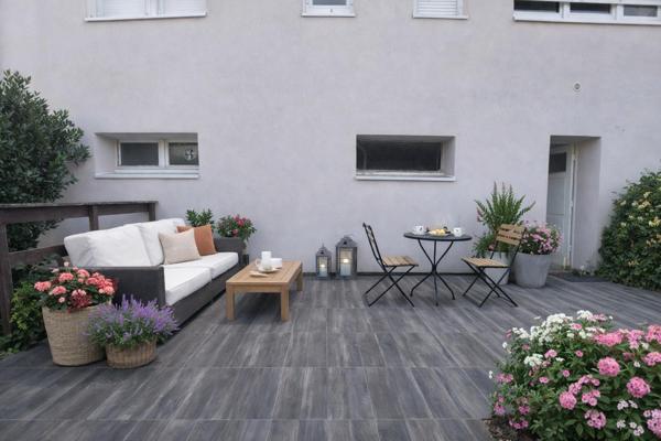 Superbe appartement F3 avec terrasse et jardin