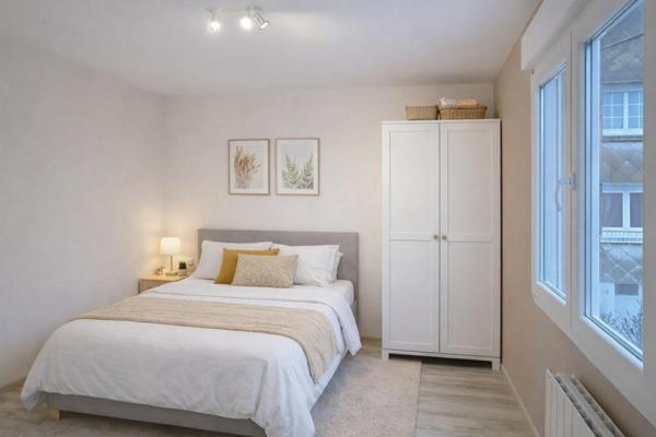 Superbe appartement F3 avec terrasse et jardin