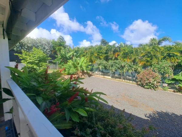 Villa créole élégante avec piscine et jardin tropical à Saint-François