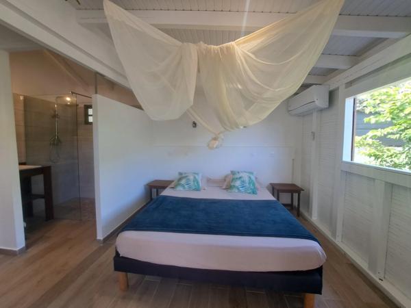 Villa créole élégante avec piscine et jardin tropical à Saint-François