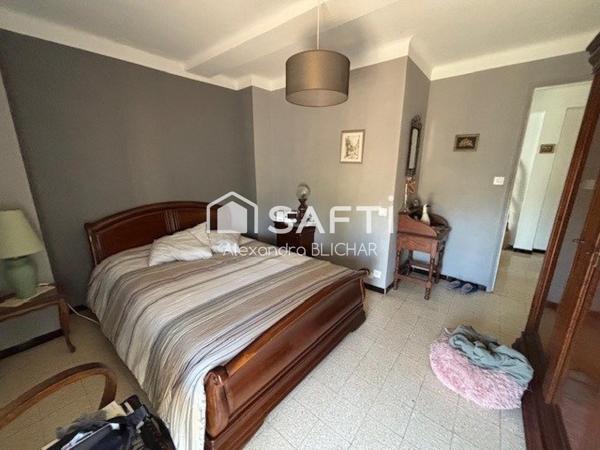 Maison 104m2 avec terrasse, véranda et jardin