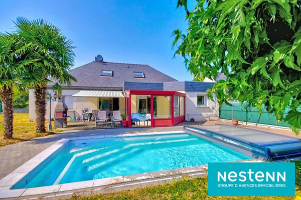 VENTE-MAISON DE PLAIN-PIED AVEC PISCINE 3 chambres -Proche Villa Carmélie