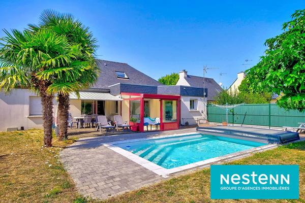VENTE-MAISON DE PLAIN-PIED AVEC PISCINE 3 chambres -Proche Villa Carmélie