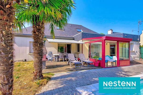 VENTE-MAISON DE PLAIN-PIED AVEC PISCINE 3 chambres -Proche Villa Carmélie