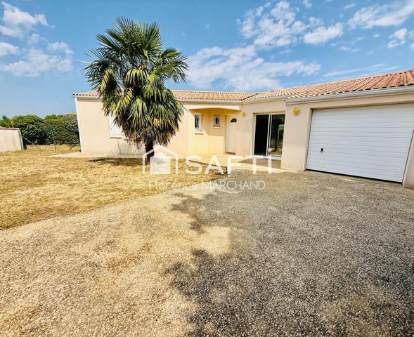 BEAU PLAIN-PIED GRAND SÉJOUR/SALON 4 CH GARAGE JARDIN