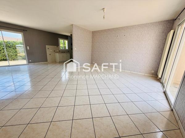 BEAU PLAIN-PIED GRAND SÉJOUR/SALON 4 CH GARAGE JARDIN