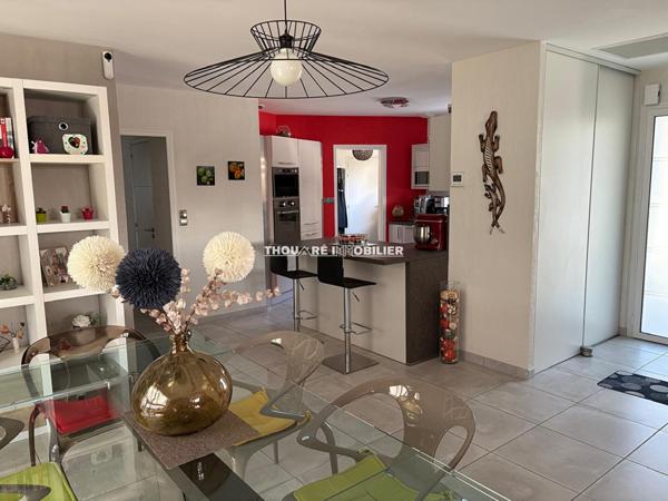 44115 BASSE GOULAINE Maison Basse Goulaine 136 m2 Plain pied 3 chambres + bureau sur belle parcelle avec piscine !!!