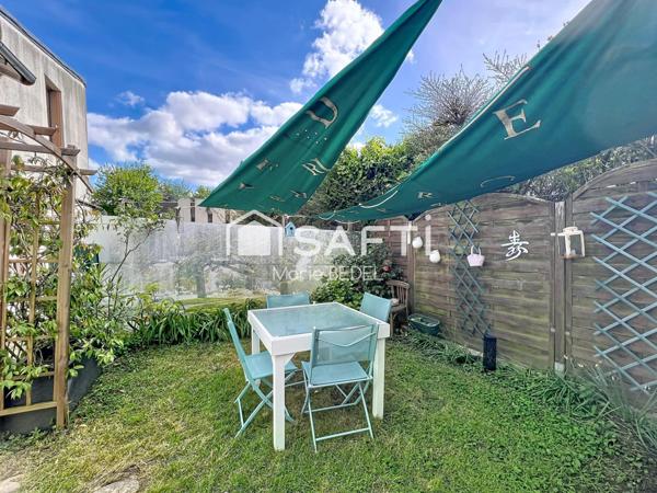 APPT 2 pièces comme une maison avec jardin