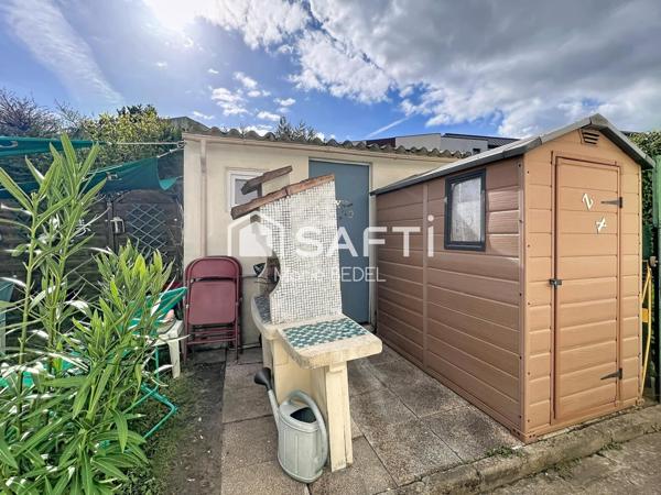 APPT 2 pièces comme une maison avec jardin