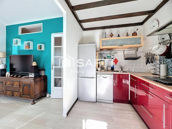 APPT 2 pièces comme une maison avec jardin