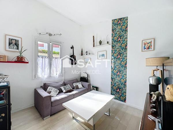 APPT 2 pièces comme une maison avec jardin