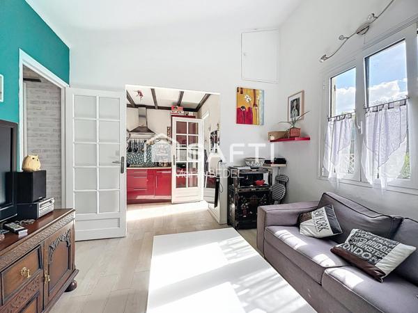 APPT 2 pièces comme une maison avec jardin