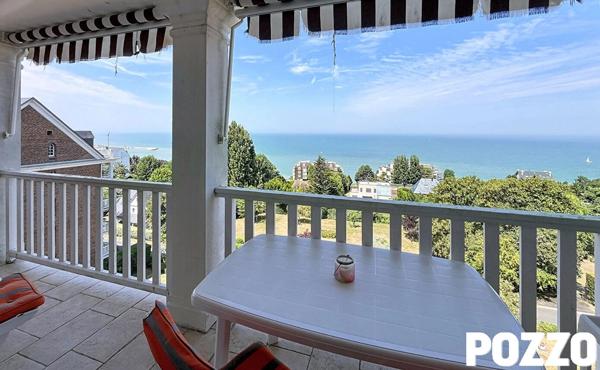 Appartement Trouville 2 pièces 51m2 TERRASSE VUE MER TROUVILLE