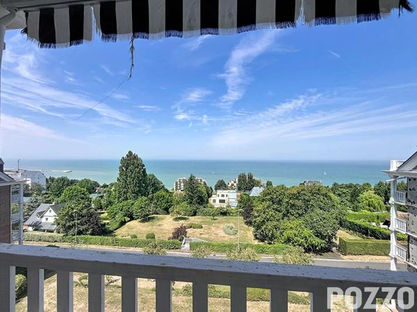 Appartement Trouville 2 pièces 51m2 TERRASSE VUE MER TROUVILLE