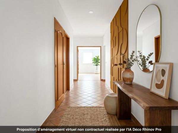 APPARTEMENT 97M² / 3 CHAMBRES / TERRASSE / GARAGE / FOURNEYRON ST ETIENNE (42)