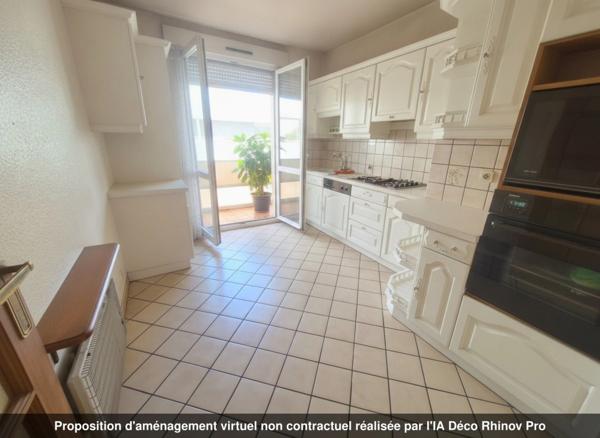 APPARTEMENT 97M² / 3 CHAMBRES / TERRASSE / GARAGE / FOURNEYRON ST ETIENNE (42)