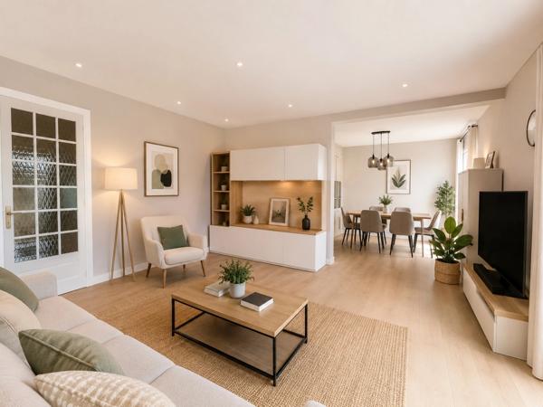 MARSEILLE 4e / 13e – Secteur Chutes-Lavie,T4/5 Traversant – 93 m² – Vue Panoramique – Copropriété Calme +Double Box de 22m2 en SUS.