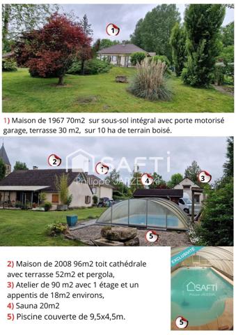 Grands espaces en pleine nature ! 8659 m2 ou 13092m2