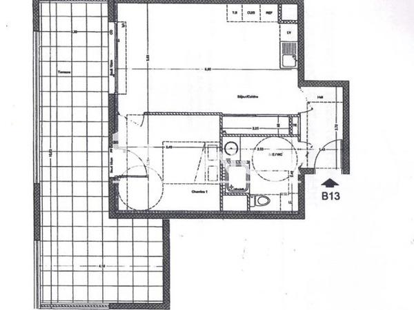 À vendre Appartement 2 pièces 43.52 m² - Aix-en-provence 13290