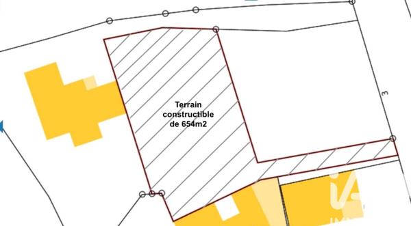 Terrain à vendre 654 m² Hennebont