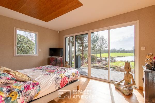 Elégante villa de luxe au bord du golf