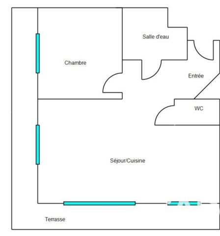Appartement à vendre 2 pièces 56 m² Nice