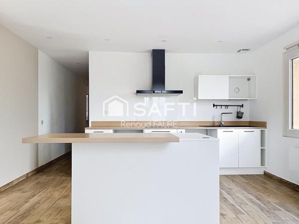 Maison T4 de 115m², sur terrain de 640m²