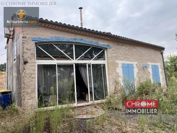 Vente                                                      Maison
                        
                     4 pièces                      80 m2                     à Saint-Vivien-de-Monségur