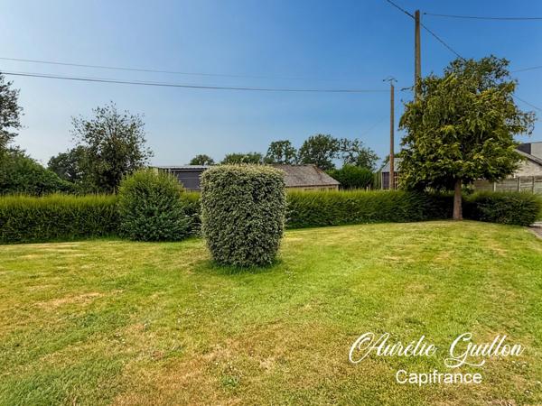 Mauron Charmante longère en pierre – Plain-pied – 85 m² habitables + 70 m² de combles aménageables – Exposition Sud