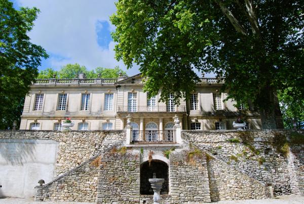 Mane (04300) Château de Sauvan, "Petit Trianon de Provence"