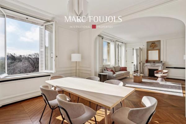 Paris VI Jardin du Luxembourg / Soufflot – appartement de 100 m² en étage élévé avec balcon et sa vue panoramique