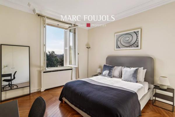 Paris VI Jardin du Luxembourg / Soufflot – appartement de 100 m² en étage élévé avec balcon et sa vue panoramique