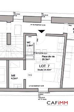VENISSIEUX- Plateau à aménager- 69m²