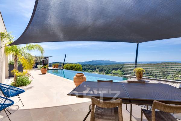 Villa d'architecte avec vue imprenable