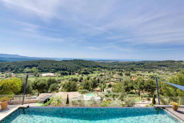 Villa d'architecte avec vue imprenable