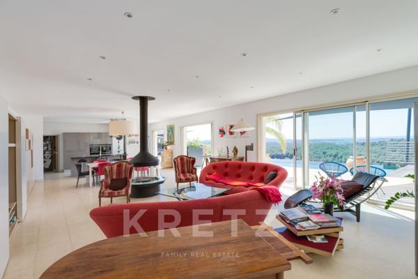 Villa d'architecte avec vue imprenable