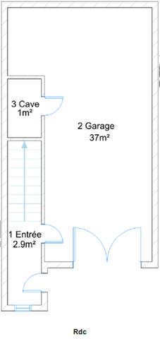 Maison
         3 pièces
        - 62 m² 267 000 € *