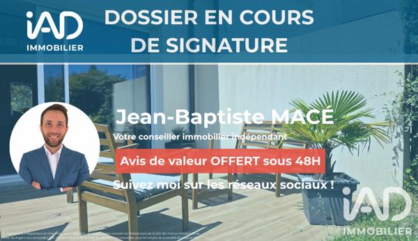 Maison à vendre 4 pièces 81,64 m² Sainte-Gemmes-sur-Loire