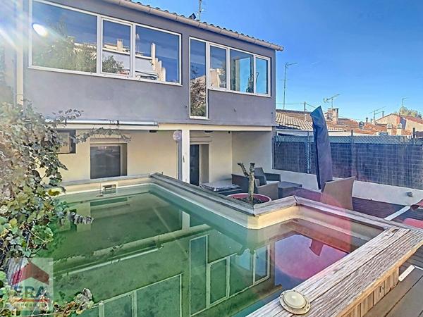 A VENDRE MARSEILLE 13014 CLAIR SOLEIL BON SECOURS MAISON T5 JARDIN PISCINE GARAGE