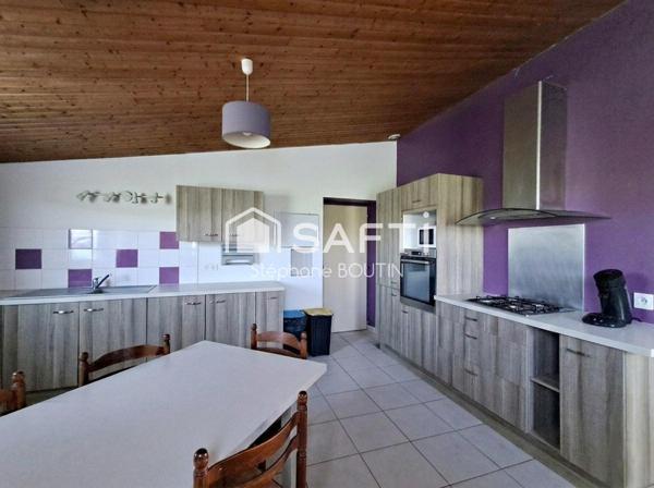 Maison Pierre 145m² - Grand Terrain 2585m² – Pompe à chaleur -  Puits